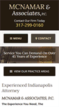 Mobile Screenshot of mcnamarlaw.com